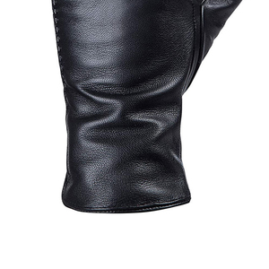 Gants en cuir imperméables sur mesure professionnels pour un usage quotidien Gants en cuir décontractés les plus vendus avec logo personnalisé - Product Image 6