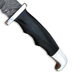 Cuchillo de Caza y Camping de Acero de Damasco de Grado Industrial de Alta Calidad, Mango de Madera Hecho a Mano, Soporte de Personalización OEM, 3 Años de Garantía - Product Image 6
