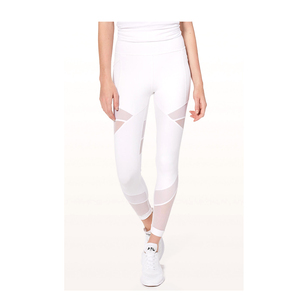 Legging de yoga et de sport décontracté pour femme, taille XL, en Spandex respirant, anti-rétrécissement, à motif uni, taille mi-haute élastique, personnalisable - Product Image 5