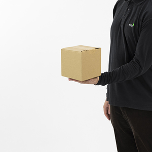 Single Wall Rigid Cardboard <b>Box</b> 152x152x152mm Glossy Lamination Recycled Corrugated Board Shape Airplane for Candle Use - Product Image 2