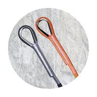 Corde de sécurité statique extérieure haute résistance 2 kg en nylon pour escalade, alpinisme, évacuation et rappel avec double mousqueton