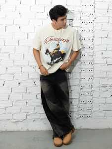 OEM/ODM camisetas cuadradas unisex fabricación de ropa personalizada al por mayor en Vietnam fabrica ropa - Product Image 6