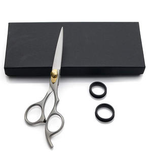 EIZA INDS ciseaux de coiffeur professionnels en acier inoxydable lame tranchante manche en céramique vis réglable utilisation en salon de beauté en gros - Product Image 3