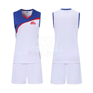 Conjuntos de Uniformes de Voleibol para Hombre Cómodos - Diseño Estampado de Secado Rápido, Ropa Deportiva 100% Poliéster - Product Image 4