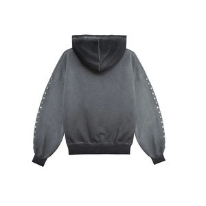 เสื้อฮู้ดดี้ผ้าไหมสำหรับผู้ชาย ดีไซน์ปรับแต่งได้ สองชั้น ทรงปกติ สไตล์วินเทจแนวสตรีท ผลิตจากผ้าฝ้ายฟลีซ 100% เป็นมิตรกับสิ่งแวดล้อม เหมาะสำหรับฤดูหนาว - Product Image 3