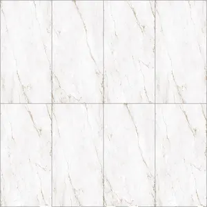 Piastrelle per lastre grandi di grande formato 1200x2400 MM piastrelle per pavimenti effetto marmo oro nero dimensioni 120*240cm Carrara Geona Gold