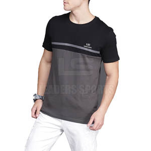 เสื้อยืดแขนสั้นผู้ชาย คอลเลคชั่นใหม่ 2023 สีและโลโก้สั่งทำได้ ผ้าโพลีเอสเตอร์/คอตตอน แคนวาส แห้งเร็ว ระบายอากาศได้ดี คุณภาพสูง - Product Image 1