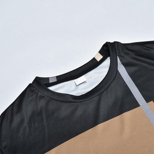 Ensemble de survêtement d'été pour homme, taille plus, de haute qualité, respirant, thermique, avec logo personnalisé brodé, marque privée - Product Image 4