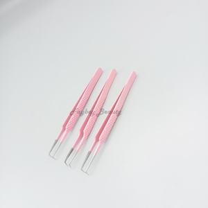 ISOLATION Pince à épiler à usage personnel en acier inoxydable avec pointe en fibre pointue - Product Image 2