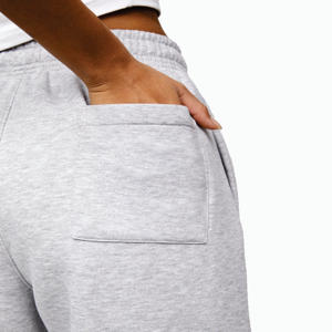 Pantalon de survêtement de club d'athlétisme d'hiver pour femmes 60% coton 40% polyester survêtement élastique course gris chiné - Product Image 6