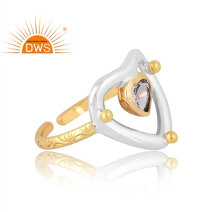 Hot Selling 925 Sterling Silver Natural <b>Crystal</b> Quartz Gemstone <b>Ring</b> Custom Jewelry For Women Gift For Her - Product Image 4