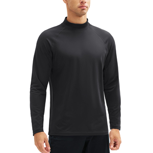 Camiseta Deportiva de Compresión de Manga Larga para Hombre, de Primera Calidad, con Logotipo Personalizado, Tejida, para Gimnasio y Fitness - Product Image 3