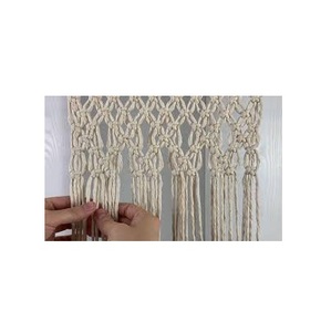 Mantel de mesa decorativo de macramé, superventas, diseño personalizado, almohadillas para mesa de comedor y alfombrilla, exportación desde la India - Product Image 3