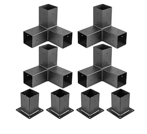 Pergola Kit Steel <strong>Brackets</strong> 6" X 6" Pergola <strong>Brackets</strong> <strong>Post</strong> - Product Image 1