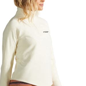 Sudadera de Color sólido para mujer 1/4, jersey de media cremallera, ropa de calle informal, Sudadera de punto transpirable ecológica para mujer - Product Image 3