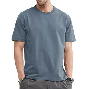 Vêtements pour hommes personnalisés de haute qualité t-shirts et décontracté teint uni personnalisé 100% coton - Product Image 2