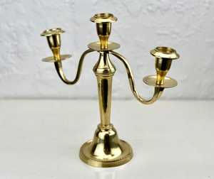 Elegant Gold and Silver Metal Brass Candlestand Christmas Home Decoration Candle Holder - Product Image 3