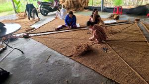 Coir Shade <b>Sail</b> Coconut Fiber <b>Garden</b> Shade - Product Image 3