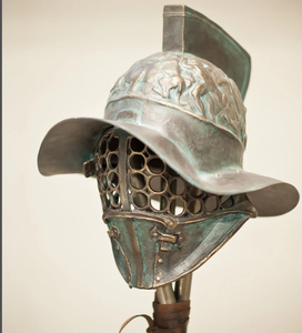 Gladiateur Jouer Spartiate Casque Soldat Bataille Médiévale Costume Cosplay Grec Sparte Ancien Romain Corinthien Acier - Product Image 2