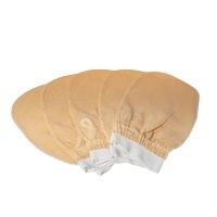 Gants exfoliants, gants de gommage, serviettes, éponges, brosses corporelles, avec logo personnalisé, en viscose marocaine, en fibre de soie, en maille, en loofah, en soie de mûrier, en boîte cadeau - Product Image 5