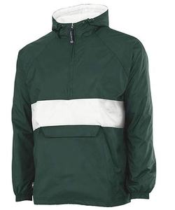 Veste coupe-vent d'hiver à col rond pour homme, vente chaude, nouveau design à blocs de couleur, fermeture éclair, décontractée, devant uni, revêtement teinté - Product Image 6