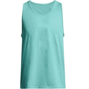 Camiseta sin Mangas Deportiva Informal de Algodón de Punto Transpirable para Hombre OEM - Precio Bajo, Alta Calidad - Product Image 6