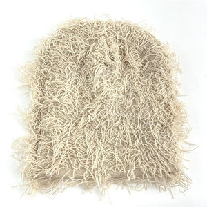 Gorro de mezcla de lana de punto para adultos con forro polar Estilo básico Cálido Cómodo Gorro de control de voz Gorros de punto ligero incorporados - Product Image 4