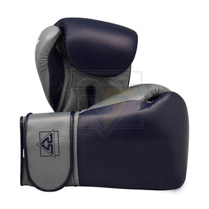 Professional Boxing Gloves Cowhide Leather Custom Design and Logo Gym Training Made in Pakistan - Product Image 4