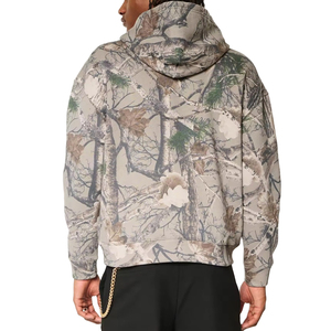 Fabricantes de Ropa Personalizada, Sudaderas Funcionales con Estampado de Camuflaje para Caza, Sudadera con Capucha de Algodón de Alta Calidad para Hombre - Product Image 3