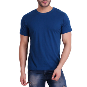 Camiseta de hombre de talla grande más vendida 100% algodón polar de punto de alta calidad patrón sólido transpirable-Precio Razonable - Product Image 5