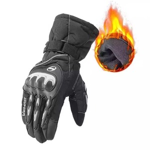 Guantes de moto de cuero genuino para hombre y mujer con logotipo personalizado, equipo de carreras de motos de la mejor gama para deportes y ciclismo - Product Image 4