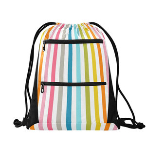 Waterproof Low Price Sublimation Drawstring <b>Bags</b> Latest Design Wholesale Stylish Drawstring <b>Bags</b> - Product Image 1