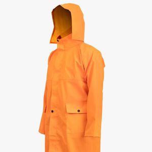 Waterproof Eco-Friendly Hooded Overcoat for <b>Men</b> Women <b>Long</b> <b>Trench</b> Raincoat Windproof Breathable Lightweight Design Outdoor Rainy - Product Image 1