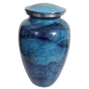 Luxury Premium Modern Design Metal Cremation <b>Urn</b> Custom Name and Date Engraving Memorial Keepsake Container for Human Ashes - Product Image 2