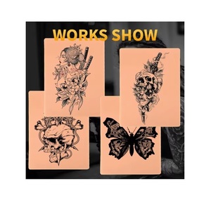 Professionnel Grand 3mm Brun Silicone Faux Peau Lisse Flexible Tatouage Pratique Accessoire pour Maquillage Permanent - Product Image 1