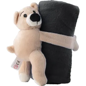 Orsacchiotto di Peluche Personalizzato Owen, Statuetta Natalizia e Gadget Giocattolo - Product Image 1