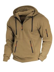 Sudaderas con Capucha Personalizadas para Hombre, Talla XL, 100% Algodón, Diseño Sólido, Estilo Casual, Precio Económico - Product Image 2