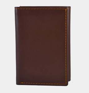 Cartera Bifold Delgada de Cuero Genuino para Hombre, Personalizada OEM, Protección RFID, Gran Capacidad, Ranuras para Tarjetas, Impermeable - Product Image 6