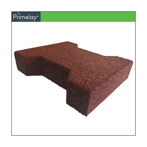 Pavés en caoutchouc de 45mm de haute qualité et de qualité supérieure pour les parcs d'attractions, les terrains d'athlétisme, les zones de paddock - Product Image 5