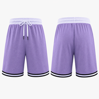 Produsen Celana Pendek Basket Dewasa Custom OEM, Sublimasi Mesh Anti-Bakteri, Cepat Kering, untuk Latihan Tim Olahraga
