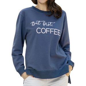 2023 nueva moda mujer sudadera manga completa 100% algodón Venta caliente Casual venta al por mayor OEM diseño personalizado de alta calidad - Product Image 1