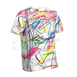 Venta al por mayor Hombres Sublimación Camiseta Mejor Calidad Tela Poliéster Sublimación Camisetas Para Hombres - Product Image 2