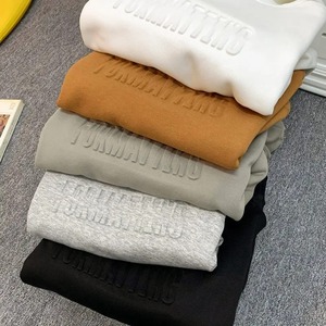 เสื้อฮู้ดสวมหัวผ้าคอตตอนของผู้ชายเสื้อมีฮู้ดแห้งเร็วเสื้อปักสีพื้นอบอุ่นใส่สบายระบายอากาศได้ดีสำหรับฤดูใบไม้ร่วง - Product Image 1