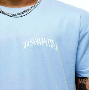 100% algodón en blanco de gran tamaño para hombre, camiseta lisa boxy Casual para hombre, camisetas para hombre, camiseta estampada para hombre - Product Image 2