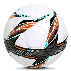 Ballon de football en cuir PU de taille standard, léger, durable, pour l'entraînement et les matchs, couleurs personnalisées, logo personnalisé, vente chaude - Product Image 6