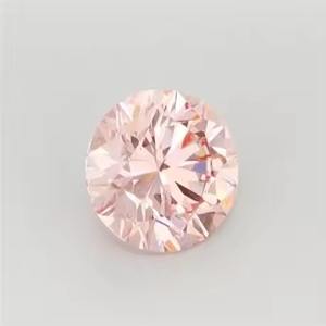 Laboratoire rond rose intense certifié IGI créé coussin Ascher coupe diamant fantaisie diamants en vrac fabricant de Surat Inde - Product Image 5