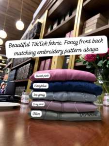 Elegant and Modest Hand Embroidered <b>Abayas</b> for Women - Product Image 2