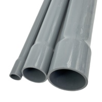 Conduite électrique municipale en PVC-U rigide ignifuge UL651 Sch.40 & Sch.80, NPS 3", 4", 6" pour installation souterraine
