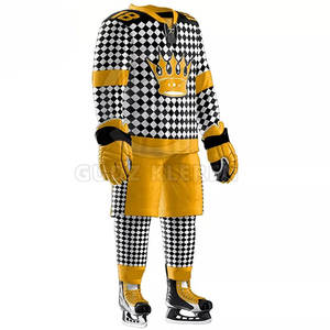 2025 personnalisé uniforme de Hockey sur glace de Sublimation de haute qualité en gros pas cher prix uniforme de Hockey sur glace pour les hommes - Product Image 3