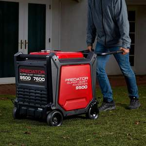 Générateur Inverter Diesel PREDATOR 9500 Watts à Démarrage Électronique SUPER SILENCIEUX avec Technologie CO SECURE Conforme aux Normes de 49 États Autonomie de 15,0h - Product Image 1
